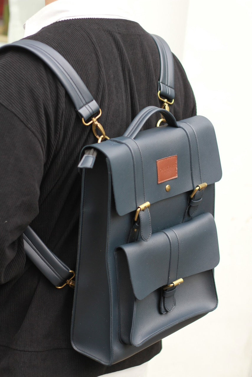 Versatote Leather Backpack