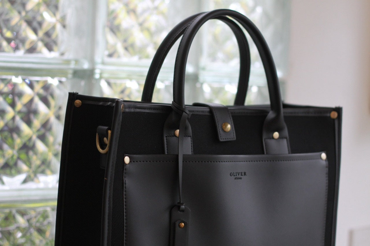 Elegance Leather Tote Bag